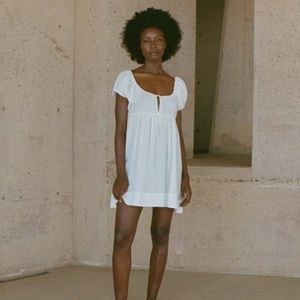 Doen Sarria Dress White Small Like New